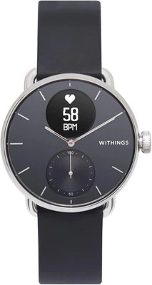 Withings ScanWatch 38mm Smartwatch Negro - ECG, Bluetooth, WR50 - Imagen 1 de 4