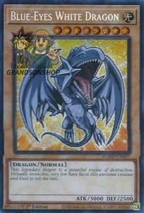 Yu-Gi-Oh! Blue-eyes White Dragon (CHIBI) BLMM-EN001 Secret Rare  - Picture 1 of 1