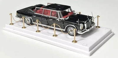 MB Mercedes Benz 600 Pullman / Landaulet + Stuff  - black - TPC 1:64 - Immagine 1 di 4