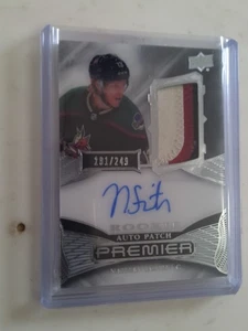 2024 UD#AR-NS NATHAN SMITH PREMIER ROOKIE AUTO PATCH 181/249 - Picture 1 of 2