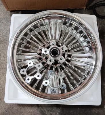 Fat Spoke Front Wheel Rim 16x3.5 for Harley Touring Electra Glide Ultra Classic Foto 1 de 4