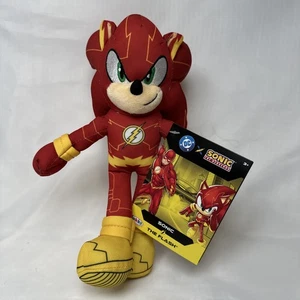 Sonic The Hedgehog as The Flash 3 9” Plush 2025 Jakks Pacific NWT New DC  - Picture 1 of 4