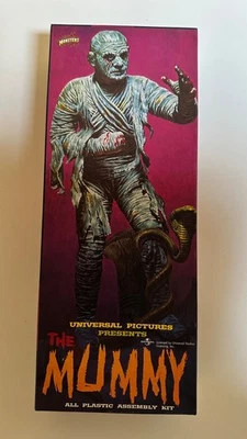 Aurora The Mummy Universal Model Kit #427-98 Lon Chaney Jr.  Horror Monsters - Image 1 of 4