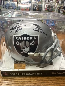 Dj Turner Las Vegas Raiders Mini Helm Auto (just Win Baby) - Bild 1 von 4