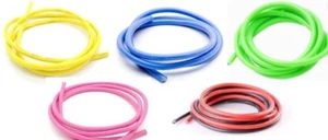 3 Fuß 3 Fuß 12 AWG Silikon Silikon Draht für RC Autos LKW verschiedene Farben USA - Bild 1 von 7