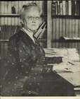 Photo de presse 1922 Harriet deKrafft Woods à la bibliothèque du Congrès à Washington