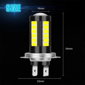 4x Super Bright H7 LED Headlight Kit High Low Beam DRL Bulbs 16000LM 6000K White - Picture 1 of 9