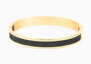 Elegant Pig & Hen Handcrafted Emily Bracelet - Black/Gold - NWT - Picture 1 of 8