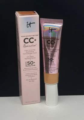 IT Cosmetics CC+  Color Correcting SPF 50+ Full Coverage Cream RICH 1.08 oz - Image 1 of 4