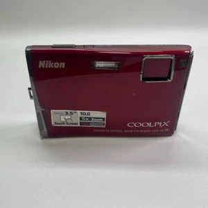 NIKON COOLPIX S60 10mp 5x ZOOM - FOR PARTS/REPAIR FREE SHIPPING - Picture 1 of 7