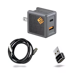 USB-C Fast Charger Block Type C Wall 30W Power Foldable USB Wall Charger Adapter - Picture 1 of 10