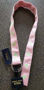 Ralph Lauren ~ Extra Small (XS) Adjustable Kids' Belt ~ Multicolored w/Turtles - Picture 1 of 5