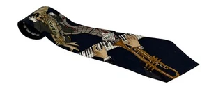 Tabasco Marching Band Musik 100 % Seide Krawatte heiße Sauce 4" breit 58" lang - Bild 1 von 5