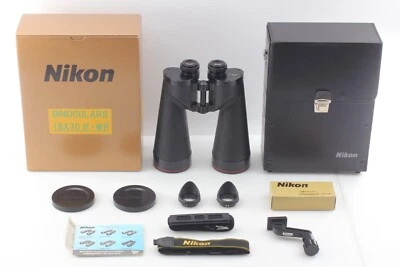 [👘TOP MINT Boxed w/Strap] Nikon Binoculars 18x70 4° SP IF WP TP From JAPAN - Image 1 of 4