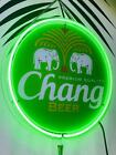 Chang Beer Thailand Elephant Acrylic 12"x12" Neon Sign Light Lamp Bar Wall Decor