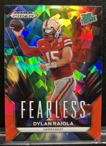 2024 Prizm Draft - #F-DR - Dylan Raiola - "Fearless" Rated Prospect - Red Ice - Picture 1 of 6