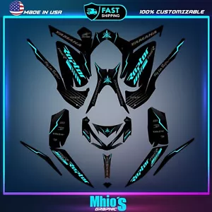 Yamaha Raptor 700 700R graphics kit 2013 2014 2017 to 2025 decals stickers atv - Picture 1 of 11