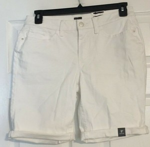 a.n.a Denim White Shorts for Women for 