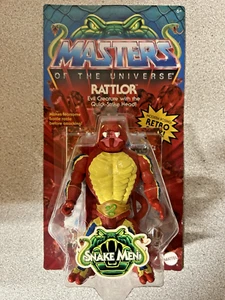 Masters of the Universe Origins Rattlor Figure 2022 Mattel Snake Men MOTU - Picture 1 of 12