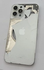 Original Apple iPhone 12 Pro Max Gehäuse Rahmen Glasbruch Für Refurbisch weiss - Zdjęcie 1 z 2