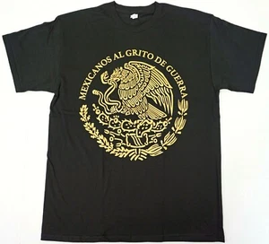 Mexico Aguila T-shirt MEXICANOS AL GRITO DE GUERRA Adult Men's MEDIUM Tee New - Bild 1 von 2