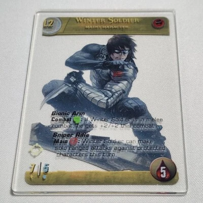 Upper Deck Vs System 2PCG Winter Soldier Acrylic Card Promo - Image 1 of 3