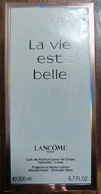 Lancome LA VIE EST BELLE 200ml Fragrance Body Lotion Moisturised Sealed