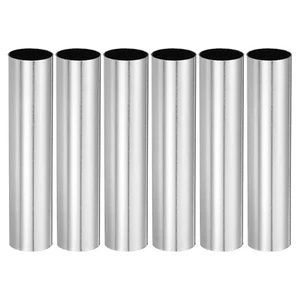 Candle Socket Covers, 3.9 Inch Metal Chandelier Sleeves, Candelabra Base Sockets - Picture 1 of 12