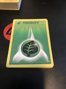 GRASS ENERGY 129/132 Gym Heroes Set Pokemon Card WOTC TCG - Picture 1 of 2