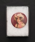 Western Brothel , Soiled Dove, Antique Pocket Mirror # 4