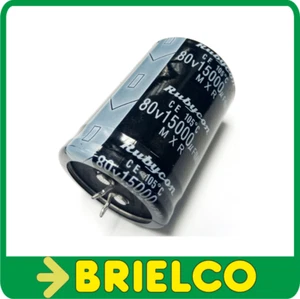 CONDENSADOR ELECTROLITICO SNAPIN 15000UF 15000MF 80V 105º 35X50MM BD11728 - Imagen 1 de 1