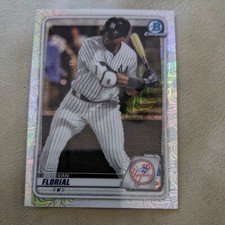 2020 Bowman Chrome Mojo Refractor #BCP-31 Estevan Florial New York Yankees