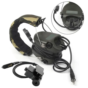 H60 Sound Pickup Noise Reduction CS Headset pour Hytera PD600 PD602 PD602g PD605 - Zdjęcie 1 z 16