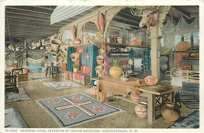 c1910 Albuquerque New Mexico General view Detroit Publishing Postcard 25-1024 - Image 1 of 2