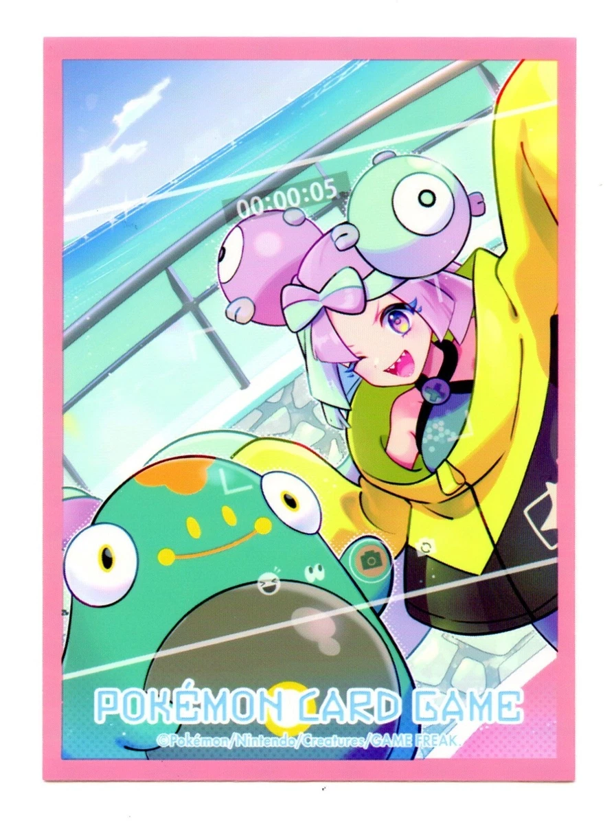 Full Art Card Sleeve Rare Tomokazu Wailord & Joltik Pokemon Card - Full Art  Individual Card Sleeve From Pokemon Center Japan Deck Sleeves Pokemon