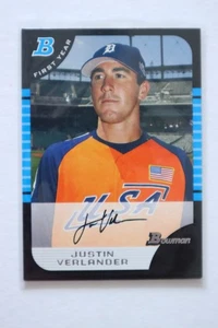 2005 Bowman Justin Verlander RC Rookie 1st Year #BDP129 - Picture 1 of 2