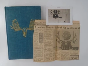 1958 Records of north American big game signed by record holder 1st print - Picture 1 of 10