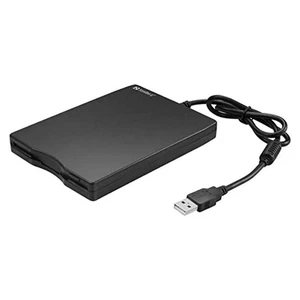 Sandberg Lecteur Floppy Drive USB Externe Windows XP Vista 7 8 10 11 LIRE/ÉCRIRE - Afbeelding 1 van 2