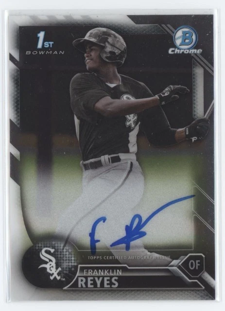 2016 Franklin Reyes Bowman Chrome 1st Bowman  Auto  RC     #BCAP-FR (21C416) - Image 1 of 1