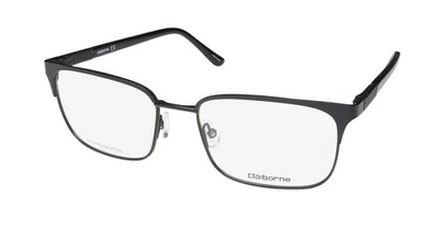 NUEVAS GAFAS LIZ CLAIBORNE CB251 NEGRAS BORDE COMPLETO PARA HOMBRE CUADRADAS METAL Y PLÁSTICO Foto 1 de 4