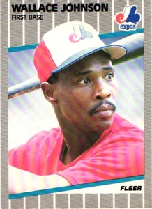 1989 Fleer - Wallace Johnson #382 - Picture 1 of 2