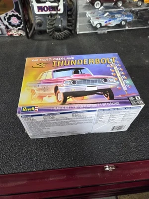 Revell 85-4408 1/25 1964 FORD FAIRLANE THUNDERBOLT MODEL Open Box - Image 1 of 4