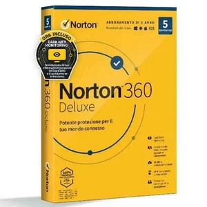 SOFTWARE ANTIVIRUS BOX 360 DELUXE ATTACH - 5 DISPOSITIVI 50GB (FC-21429133) - Foto 1 di 1