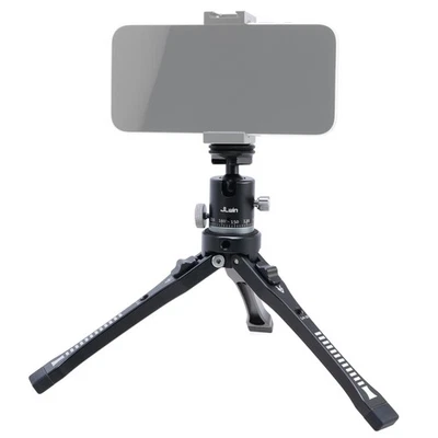 2-in-1 360° Panoramic Ball Head & Aluminum Rotating Desktop Tripod Stand Grip - Image 1 of 4