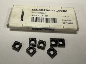 Seco Hartmetalleinsätze SCGX09T308-P1 DP3000 Stck 7 - Bild 1 von 3