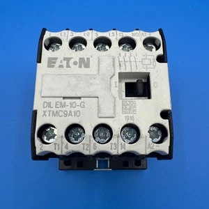 DIL EM-10-G XTMC9A10 Eaton Mini Contattore, 110VDC, 3P, 380V, 400V, 4KW NO SCATOLA - Foto 1 di 5