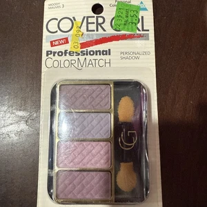 Cover Girl Eyeshadow Professional ColorMatch Moody Mauves 3 Eye Shadow  NOS NEW - Picture 1 of 2