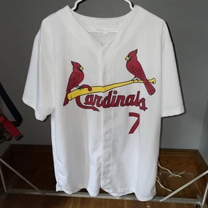 St Louis Cardinals Match Up Promotions Jersey #7 Holliday Size XL - Picture 1 of 7
