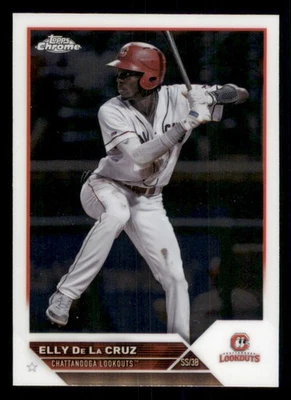 2023 Topps Pro Debut Chrome #PDC170 Elly De La Cruz - Image 1 of 2