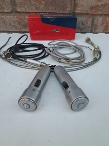 2 Microfoni vintage Shure Slim X modello 777 - 777S cristallo non testati con scatola - Foto 1 di 9